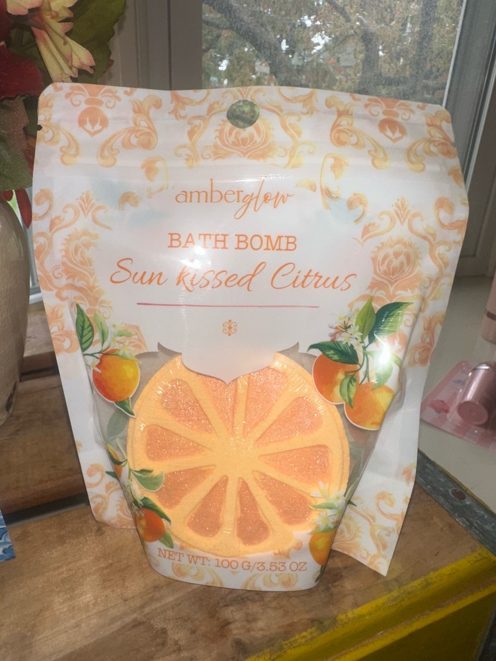 Amber Glow shaped bath bombs ~ Lemon, Orange Flower - Picture 8 of 11